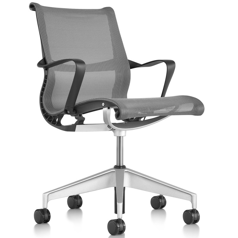 Fauteuil de bureau Design et Ergonomique Setu gris
